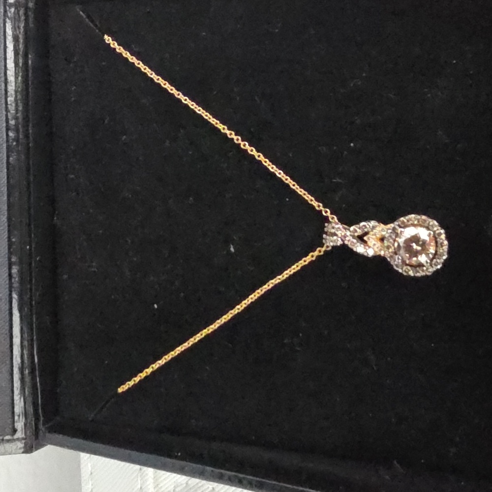 💞Le Vian 14K Dimond Pendant w Chocolate Diamonds - Picture 6 of 16